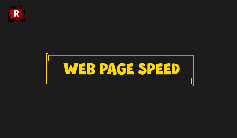 web page speed